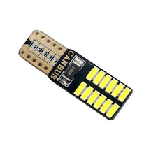 T10 Dipsiz Beyaz Led Ampül 24 Led Smd Canbus 2 Adet