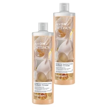 Avon Senses Simply Luxurious Beyaz Şeftali ve Vanilya Kokulu Krem Duş Jeli 2 x 500 ML