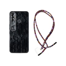Tecno Spark 7 Pro Kılıf Rasta Boyun Askılı Şekiller 1876