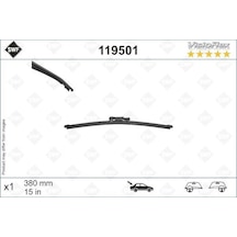 Sılecek - 614 - Supurgesı Arka 380mm Land Rover Range Rover Sport Iı - Almparca - L494 Swf