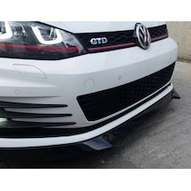 Volkswagen Golf 7 R-line Ön Lip Plastik Boyasız