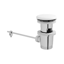 Metropole Beyaz Seramik Süzgeç, Lavabo Sifon Üst Grubu - 6397l003-0159 12 Izgara