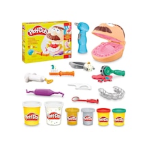 Play-doh Drill 'n Fill Diş Hekimi Oyun Hamuru Seti, 3 Yaş Ve Üzer Çok Renkli