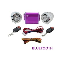Motosiklet Alarm Seti Bluetooth M - R Krom
