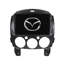 Mazda Mazda 2 Araç Multimedya Android Ekran Carplay Navigasyon Double Teyp 4+64 9" 08-12 Black Blueway