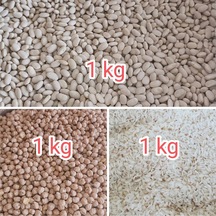 Kuru Fasulye, Nohut , Pirinç Doğal Ve Katkısız Yerli Ve Yeni Mahsul Net 3 Kg