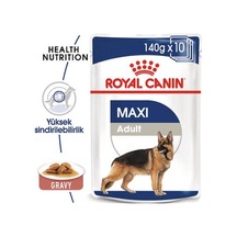 Maxi Adult Gravy Yetişkin Köpek Konservesi 10 Adet 140 Gr