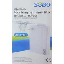 Sobo Wp-200h Askı Filtre 200 L/h
