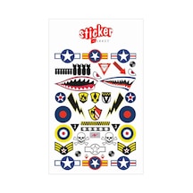 Motosiklet Sticker Seti