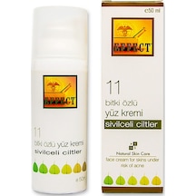 Effect 11 Bitki Özlü Sivilceli Ciltler için Yüz Kremi 50 ML