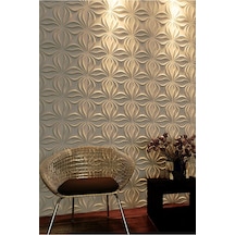 3 Boyutlu Boyanabilir Pvc Duvar Paneli Anatolia 50-50 Cm 4 Adet-1 Metrekare