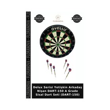 Delux Serisi Yetişkin Arkadaş Nişan Dart-150 A Grade Sisal Dart Seti Dart-150