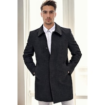 Plt9365 Dewberry Erkek Palto-antrasit Antrasit