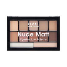 Nude Matt Eyeshadow Palette, No.01, Mat Bitişli Göz Farı Paleti Belirtilmemiş