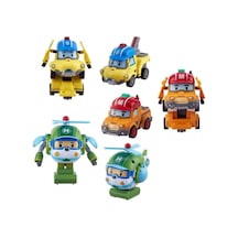 Mey İthalat Robocar Poli Quick Transforming Rescue Deluxe Sarı