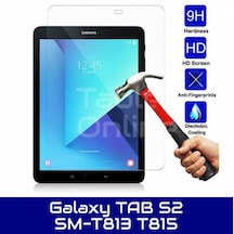 Samsung Uyumlu Galaxy Tab T813 S T815 T817 Temperli Cam Ekran Koruyucu