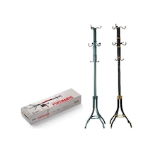 Safir Serisi - T.e.a.k. Portatif Portmanto Askı - Elbise Askısı Antrasit Safir Serisi - T.e.a.k. Portatif Portmanto Askı - Elbise Askısı Antrasit