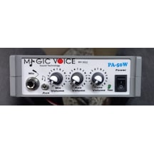 Magıcvoıce Mv-2022 Pa-50w Plastik Kasa 12 Volt Mini 50 Watt Pazarcı Anfisi