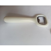 Şişe Kapak Açacağı Pratik Metal Şişe Açacak, Soda Ve Gazoz Şişeleri İçin Kapak Açıcı, Dayanıklı Ve Kullanışlı Mutfak Aleti 2, Krem Rengi Diğer