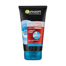 Garnier Skin Naturals Saf & Temiz Kömürlü 3'ü 1 Arada Temizleme Jeli 150 ML