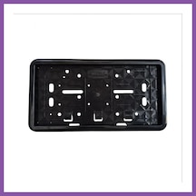 Bezos Çerçeveli Motosiklet Plakalık Plaka Altlığı Siyah 26x17cm 1 Adet Bzoshb
