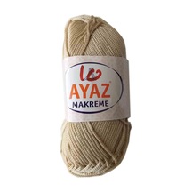 Angel Çanta Aksesuar 100 Gram Polyester Makrome No:10 Bej