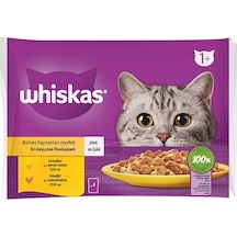 Whiskas Kümes Hayvanlı Poşet Yaş Mama 4 x 85 G