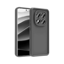 Xiaomi Redmi Note 15 4g Viera Silikon - Gri 0.2M-Çok Renkli