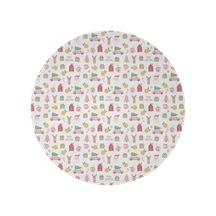 Noel Desenli 47 İnç Yuvarlak Flanel Battaniye, Yetişkin Ve Çocuk İçin, Yumuşak, Rahat Ve Hafif Noel Baba Noel Araba