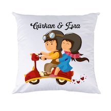 Motorcu Hediyesi İSimli Vespa Yastık