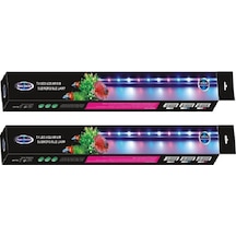Aqua Master Akvaryum Su İçi Led Lamba 45 Cm Pembe - Beyaz