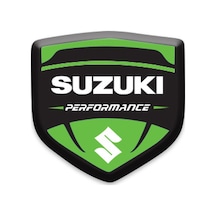 Suzukı Logolu 3d Kabartmalı Siperlik Camı Sticker 1