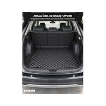 Renault Kadjar 2016-2019 Uyumlu 8d Tek Katmanlı Paspas + 5d Bagaj Havuzu Seti Siyah