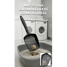 Küçük Delikli İnce Taneli Kedi Kumu Küreği Dayanıklı, Ergonomik, Hijyenik Temizlik Küreği