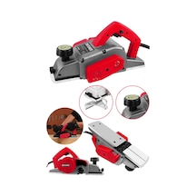 Steiner 4200 Watt Sjs Bakır Sargılı Planya Rende Makinesi Kırmızı