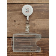 Love Yourself Yoyo Yaka Kartlığı Yatay Dikey Kart Koruyucu