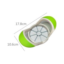 Primepickings Elma Kesici Paslanmaz Çelik Meyve Dilimleyici Kırmızı Ev Yemeği İçin Pratik Ürün Kırmızı