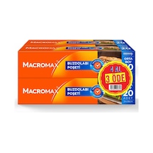 Macromax Buzdolabı Poşetı 3+1 Orta Boy 80'li - 7 Adet Tarı