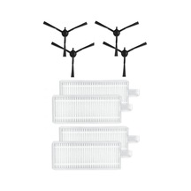 Philips 2000 Serileri Homerun Aqua İle Uyumlu 4 Adet Hepa Filtre 4 Adet Yan Fırça