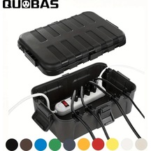 Fochsia Beyaz Renkli Outdoors Uzatma Kablosu Priz Koruma Kutusu