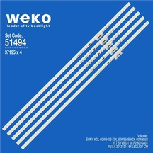 Sony Kdl-60w855b 60'' 4 Adet Tv Led Bar Tvnizi Açıp İçindeki Led Barla Birebir Aynısı Olduğunu Görmeden Almayınız. Sonrasında İade Almamaktayız.