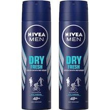 Nivea Men Dry Fresh Erkek Sprey Deodorant 150 ML x 2
