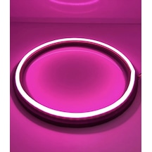 6 9 Oval Neon Led Midrange Kasnağı Pembe 1 Çift