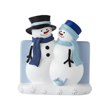 Home Winter Friends Diş Fırçası Tutucu, Mavi Siyah