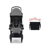Bumprider Connect³ Bebek Arabası Black-Grey + Yan Bakım Çantası