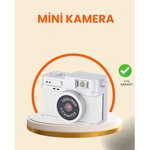 Kompakt Mini Kamera Retro Tasarım 128gb Hafıza 1080p Video