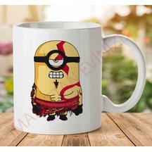 1-1571 Minion Of War Mini God Of War İki Tarafı Baskılı Kupa Bardak.jpg