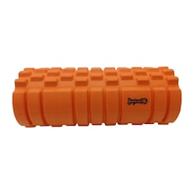 Turuncu Kısa Tırtıklı Foam Roller 33 Cm Masaj Köpüğü Karışık