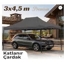 Missidea 3 4,5 Premium Makaslı Katlanır Çardak Antrasit