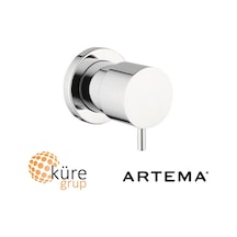 Artema Ankastre Stop Valf Sıva Üstü. Krom A41449 Krom